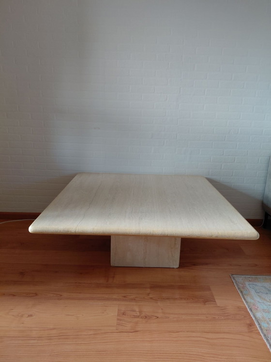 Travertine Coffee Table (photo 3 of 5)