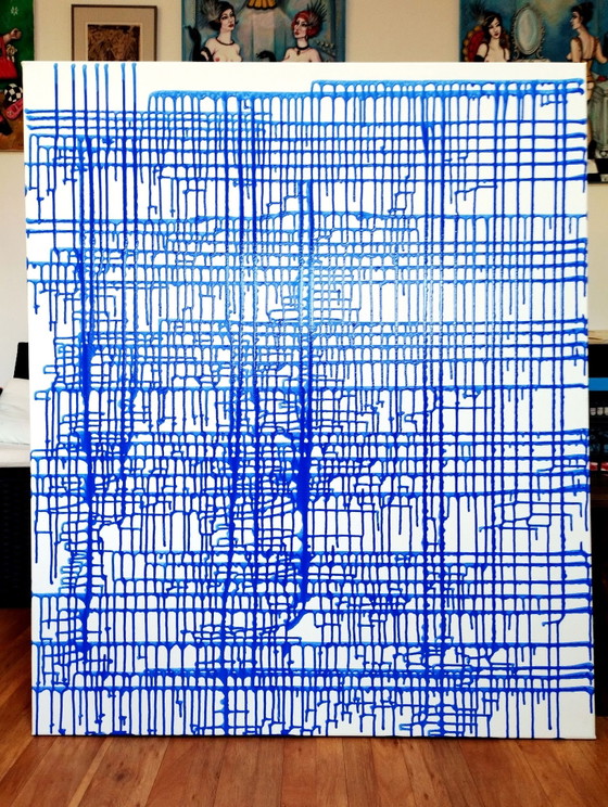 Natia Antadze Composizione Astratta XXL – Dipinti e disegni, Tela (photo 6 of 14)
