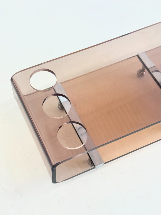 Image 1 of Barwagen aus Plexiglas von Michel Dumas für Roche Bobois