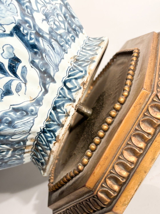 Vase en céramique de Delft peint à la main, XIXe siècle – Ceramic (photo 16 of 17)