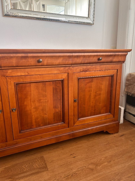 Buffet / Bahut français en bois de cerisier massif – Vaisseliers, Wood (photo 2 of 15)