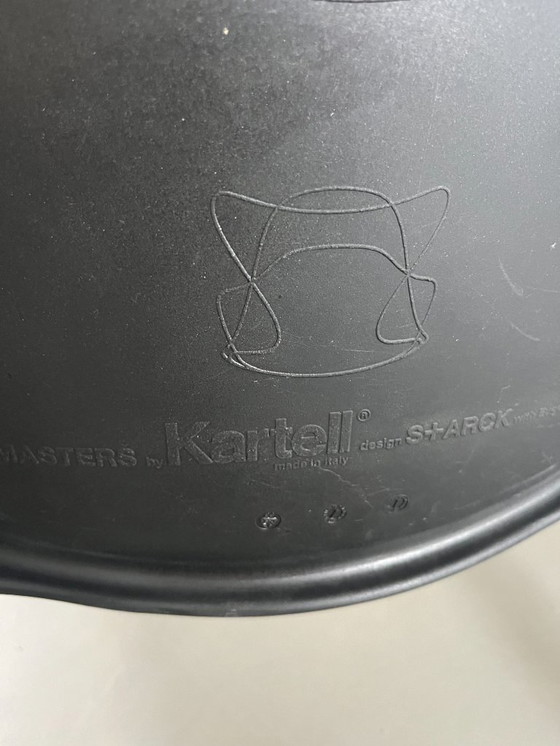 Image 1 of 2X Kartell Masters Stoel - Zwart