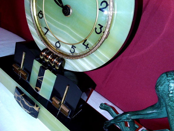 Image 1 of BICHETTE Art Deco Clock