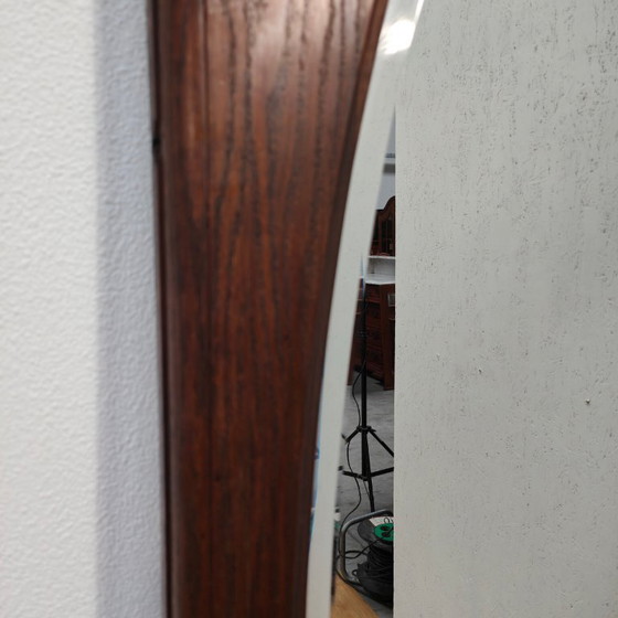 Image 1 of Specchio antico da camino rurale, taglio sfaccettato a specchio