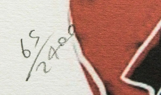 Image 1 of 1986 Carnegie Museum of Art After Andy Warhol "Sitting Bull" Lithograph