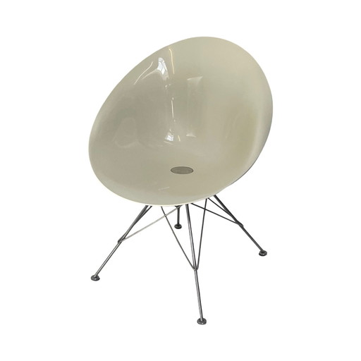 Phillipe Starck - Kartell - EROS / Ero |S| - Bianco su base Eiffeltower - Diversi disponibili!
