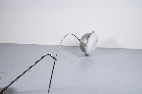 Image 1 of Large adjustable pendant light from the 1970s, chrome-plated steel, Perspex, Italy, FILVEM-VOGHERA, publisher