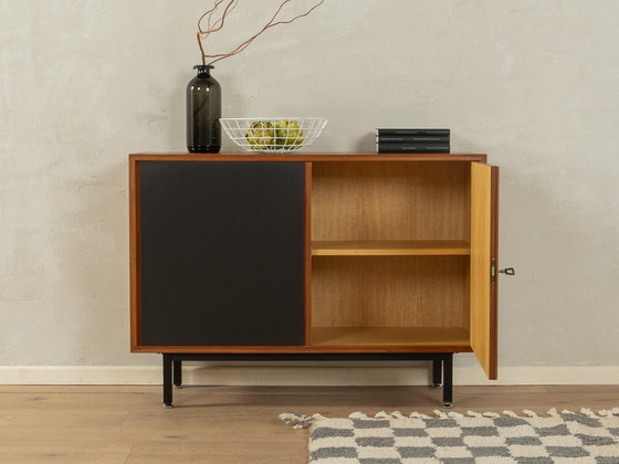 Image 1 of Credenza bianca e nera anni '60 di Heinrich Riestenpatt