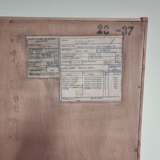 Image 1 of Vintage Wardrobe in Ash by Tatra Nabytok, 1960s