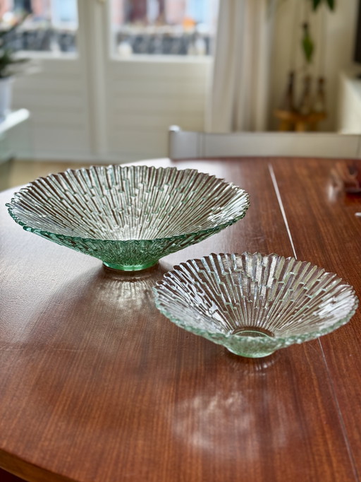 Satz Vintage-Schalen von Revontulet Noorderlicht – Design Tauno Wirkkala / Pavel Panek