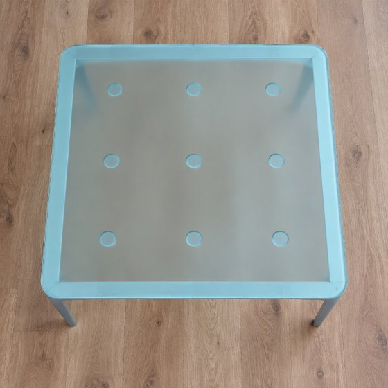 Couchtisch aus Glas und Metall, Couchtische, Grau (Foto 3 von 5)