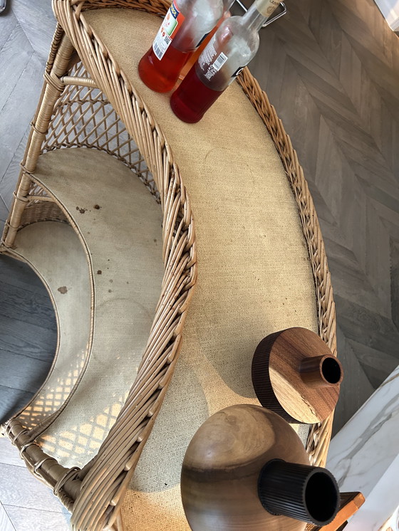 Image 1 of Vintage rotan bar