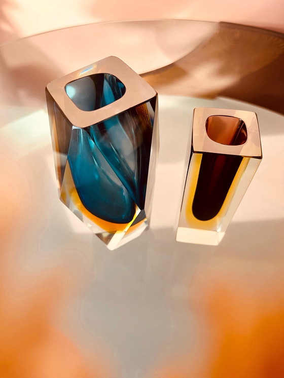 Image 1 of Set Flavio Poli, Mandruzatto Murano-Vasen