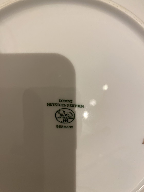 Image 1 of Assiettes en porcelaine Hutschenreuther Noblesse, lot de 6