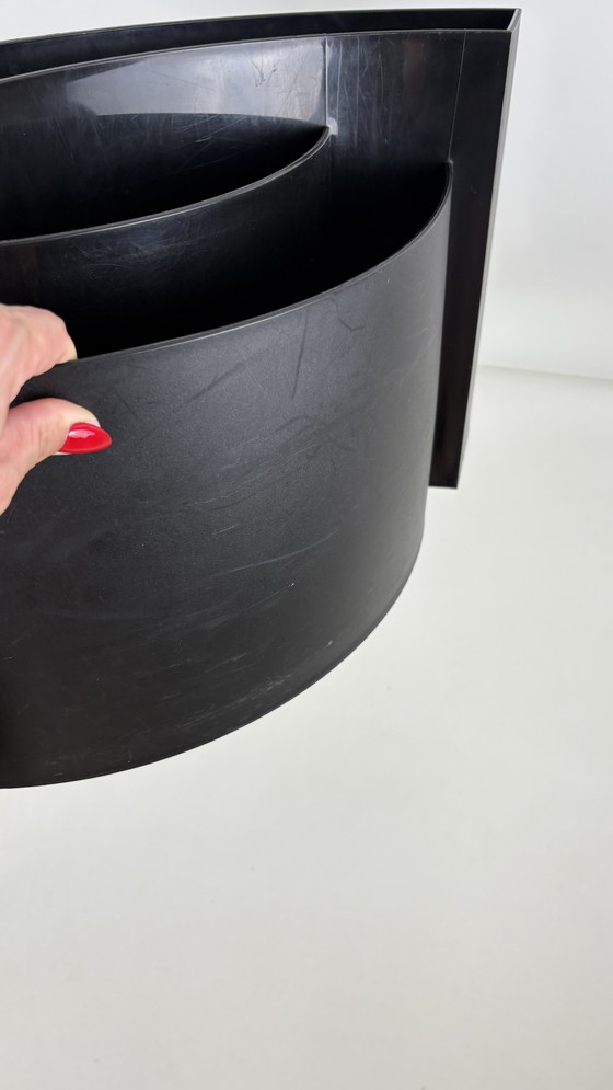 Image 1 of Vintage Wave plastic magazine holder black Authentics