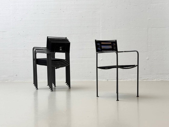 Image 1 of Spaghetti chairs with mesh upholstery by Giandomenico Belotti for Alias