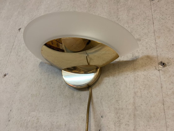 Image 1 of 2x Lámpara de pared dorada Estiluz, España