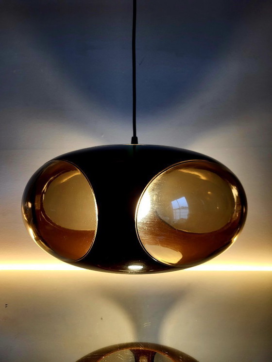 Image 1 of Suspension Space Age, Bug Eye, Massive, marron, Belgique, années 1970