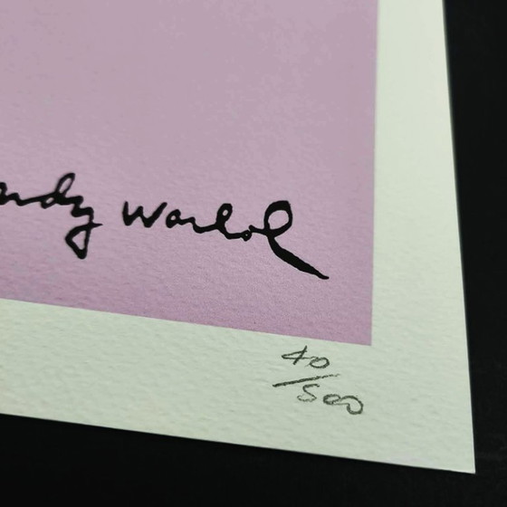 Image 1 of Litografia in edizione limitata "Teschio" di Andy Warhol, realizzata da CMOA.