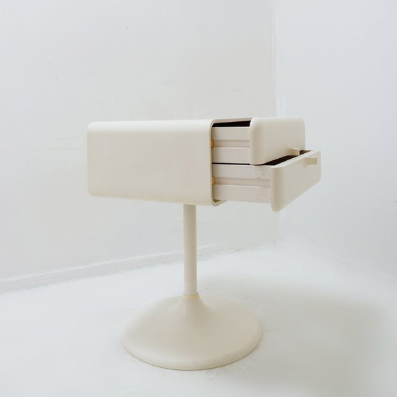 Image 1 of Side table/bedside table in "tulip legs" style by Lusch Erzeugnis - Germany, 1970s