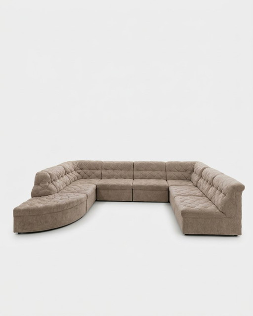Modulsofa Lauser, 8 Elemente, Ole Clemenssen, Deutschland, 1970er Jahre