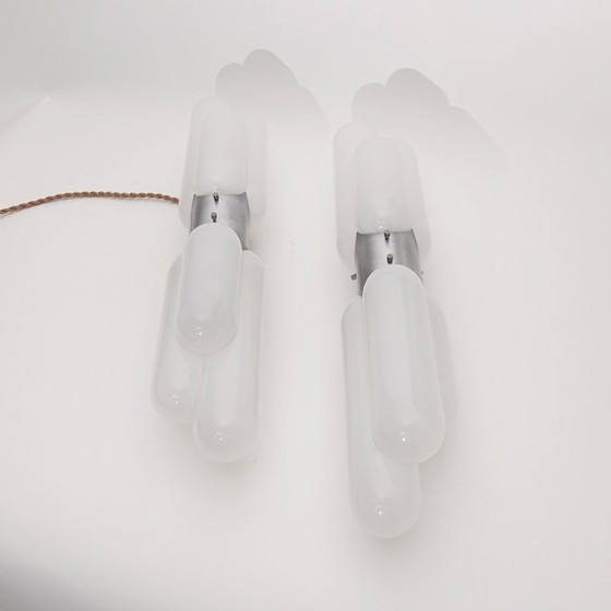 Image 1 of Mazzega Carlo Nason Torpedo Wandlampen