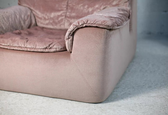 Image 1 of 2x Fauteuils Mousse Et Velours