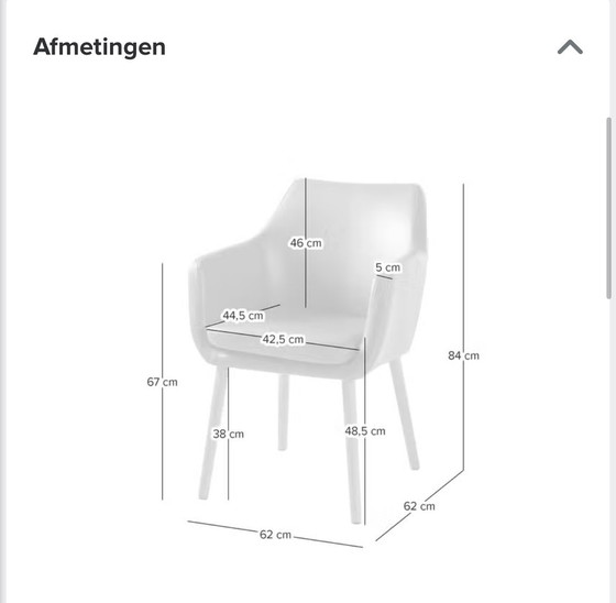 Image 1 of 2 nice beige/gray chairs