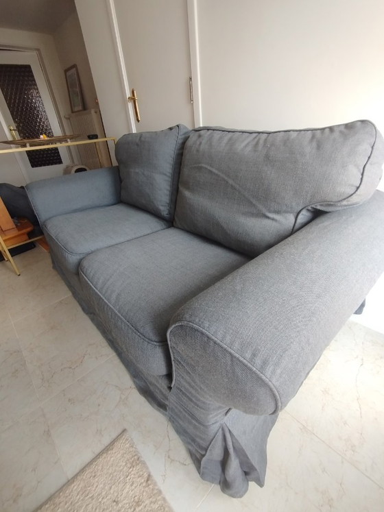 Image 1 of Ikea ektorp - 2 posti grigio