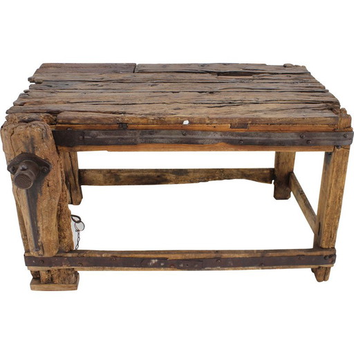 Banc de travail italien vintage, années 1930