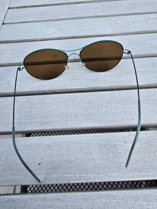 Lunettes de soleil uniques Lindberg en titane avec verres Zeiss