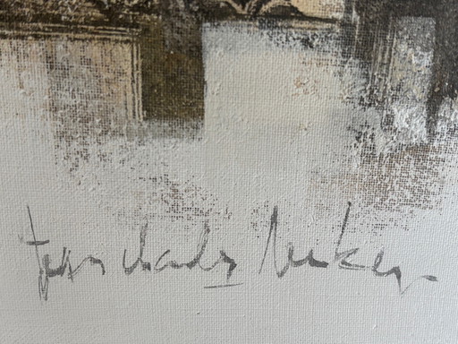 Painting Jean Charles Decker - Israel Impression