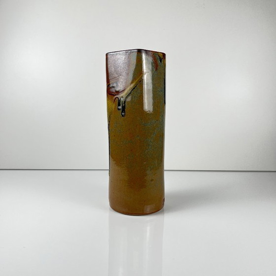 Image 1 of Jarrón de rollo Jean Cacheleux, 1970