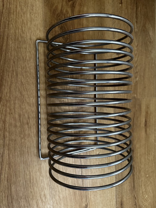 Vintage magazines records elpee lp spiral rack
