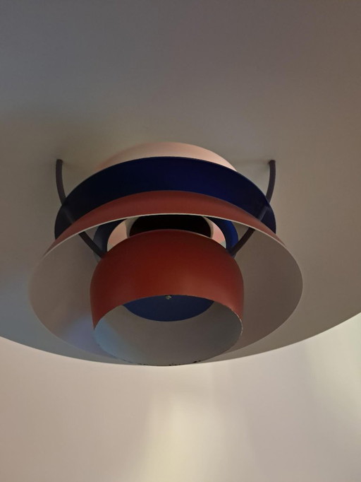 Lampada a sospensione Louis Poulsen - attacco in porcellana - precedente al 1975