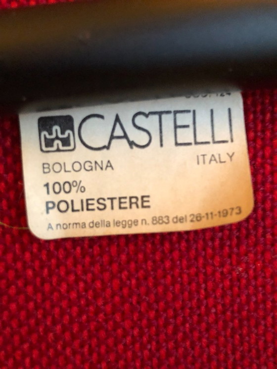 Image 1 of 4 chaises Castelli DSC 106 de 1973