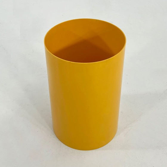 Image 1 of Cestino giallo modello 4670 di Gino Colombini per Kartell, anni '70