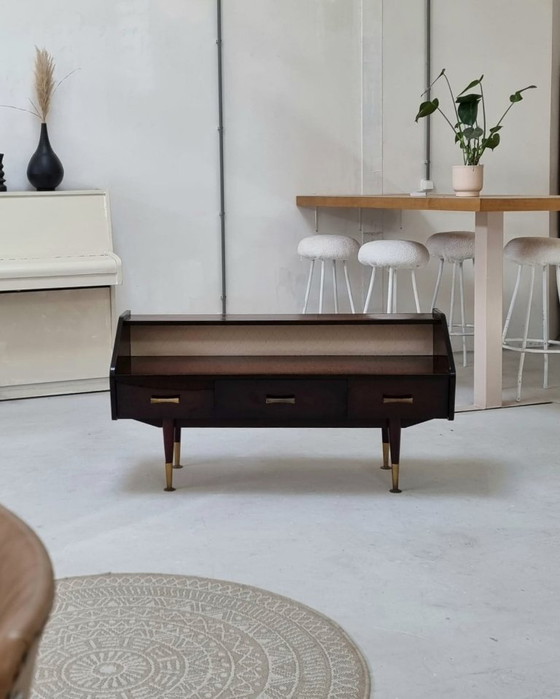 Image 1 of Mid Century lowboard