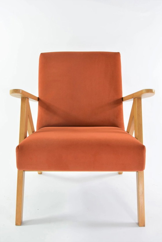 Image 1 of KOMPAS terracotta fauteuil