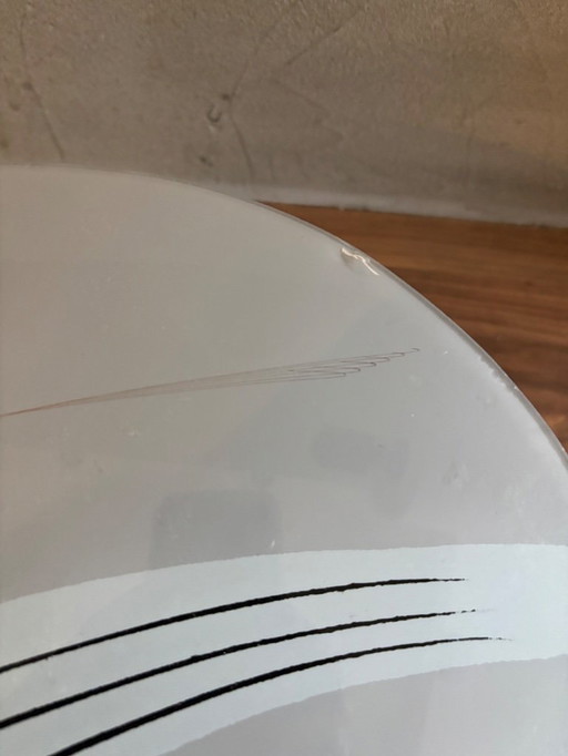 Art Deco Plafondlamp Glas