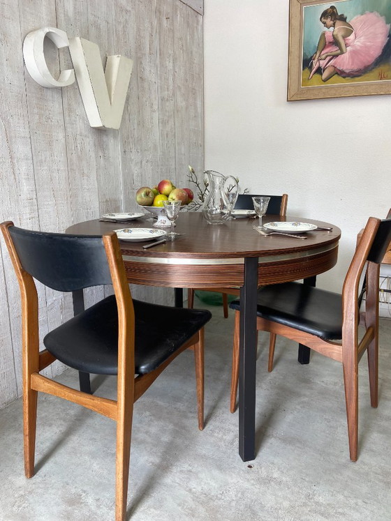 Image 1 of Table extensible rallonges "papillon"