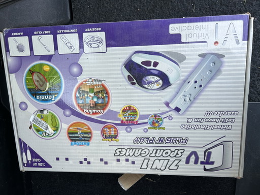 Jeux de sport TV Vision 7 en 1 Plug 'n Play – cadeaus, Plastic