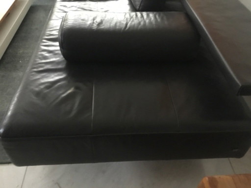Rolf Benz Ecksofa aus Leder für 8 Personen