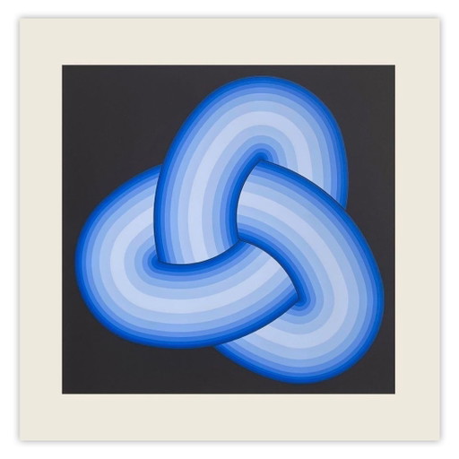 Patrice ALLART Composition cinétique V sérigraphie 1975
