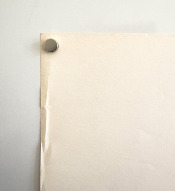 Image 1 of ⚠️ Vorsicht Pufferlücken! – 1966 – Original A2 Safety Poster by Deutsche Bundesbahn | Screenprint | 59.4 × 42.0cm | West Germany