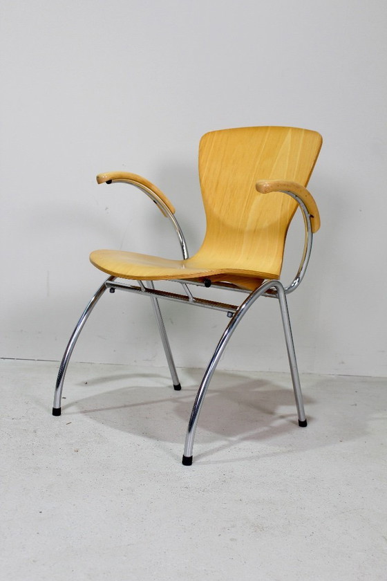 Image 1 of 6 sedie da pranzo vintage Kimball Bingo