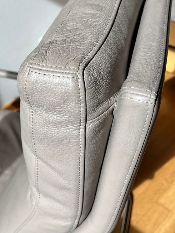 Image 1 of Walter-Knoll Lounge-Sessel "George" mit zugehörigem Hocker