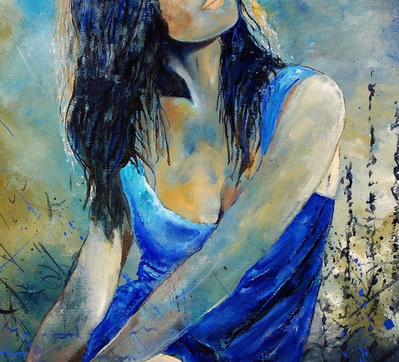 Image 1 of The blue dress