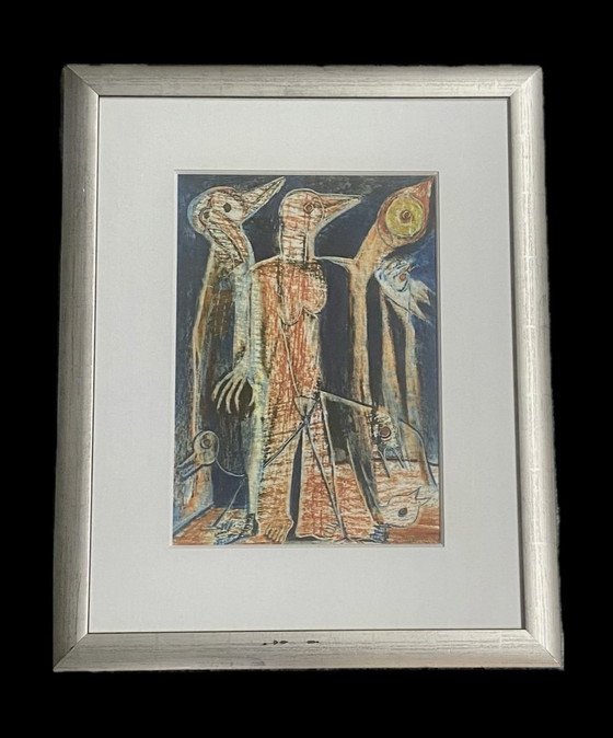 Image 1 of Rajne Dangova pastel / tiza en marco