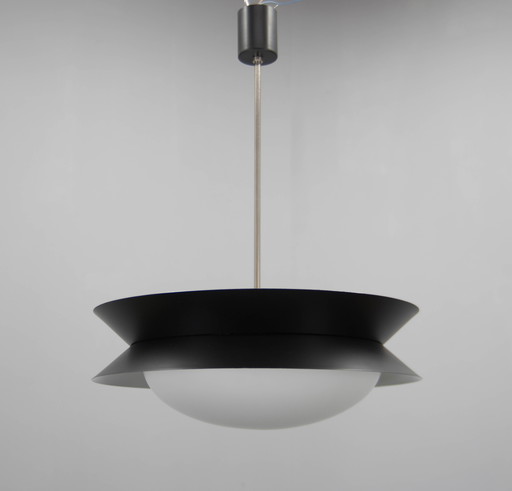 Space Age UFO Chandelier by Napako 1960s, Restored
